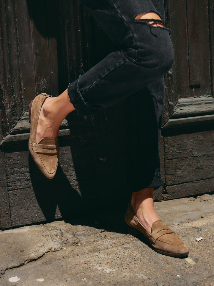 Mocasín Afrodita Taupe